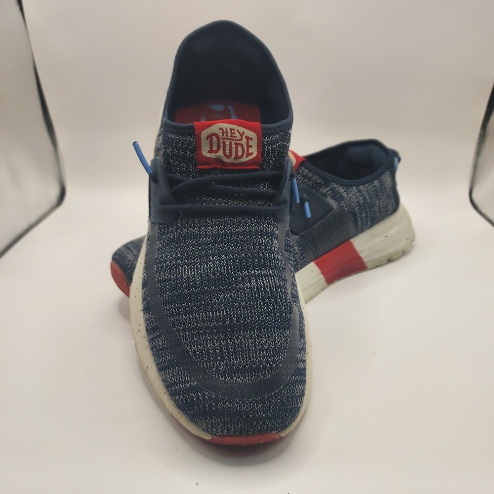 Hey Dude Sirocco Sport Mode Dark Grey Shoes Men's Sz 9